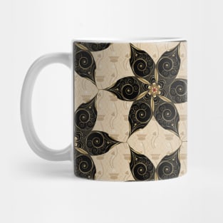 Flat Arabic Pattern Background Mug